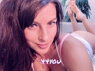 44you
